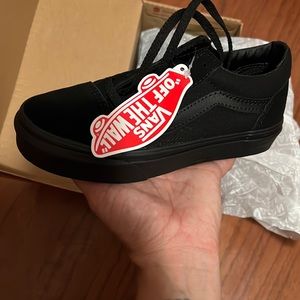 Brand new black vans
